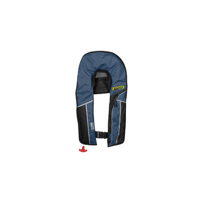 Seachoice 85863 Type V Premium Rip-Stop Inflatable PFD â€“ Adult Universal, Blue -Modern Boat Sales & Service