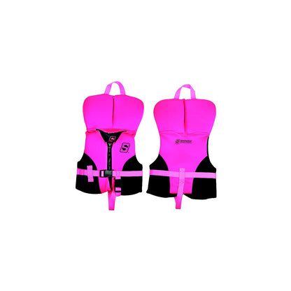 Seachoice 85961 Evoprene Multi-Sport Vest, Pink/Black, Infant -Modern Boat Sales & Service