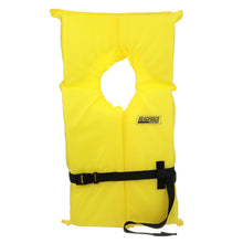 Seachoice Type II Personal Life Vest Foam Flotation Device, Yellow, Adult XL -Modern Boat Sales & Service