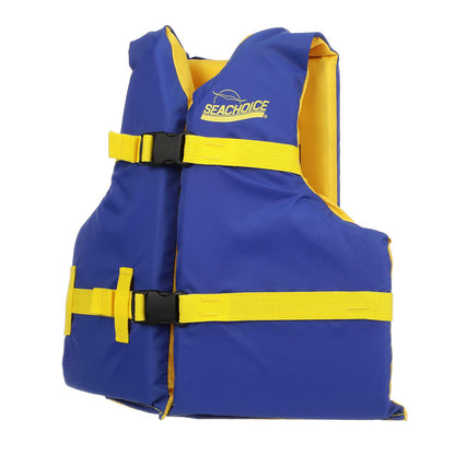 Seachoice Type III Personal Flotation Device, Blue/Yellow, For Youth Default Title -Modern Boat Sales & Service