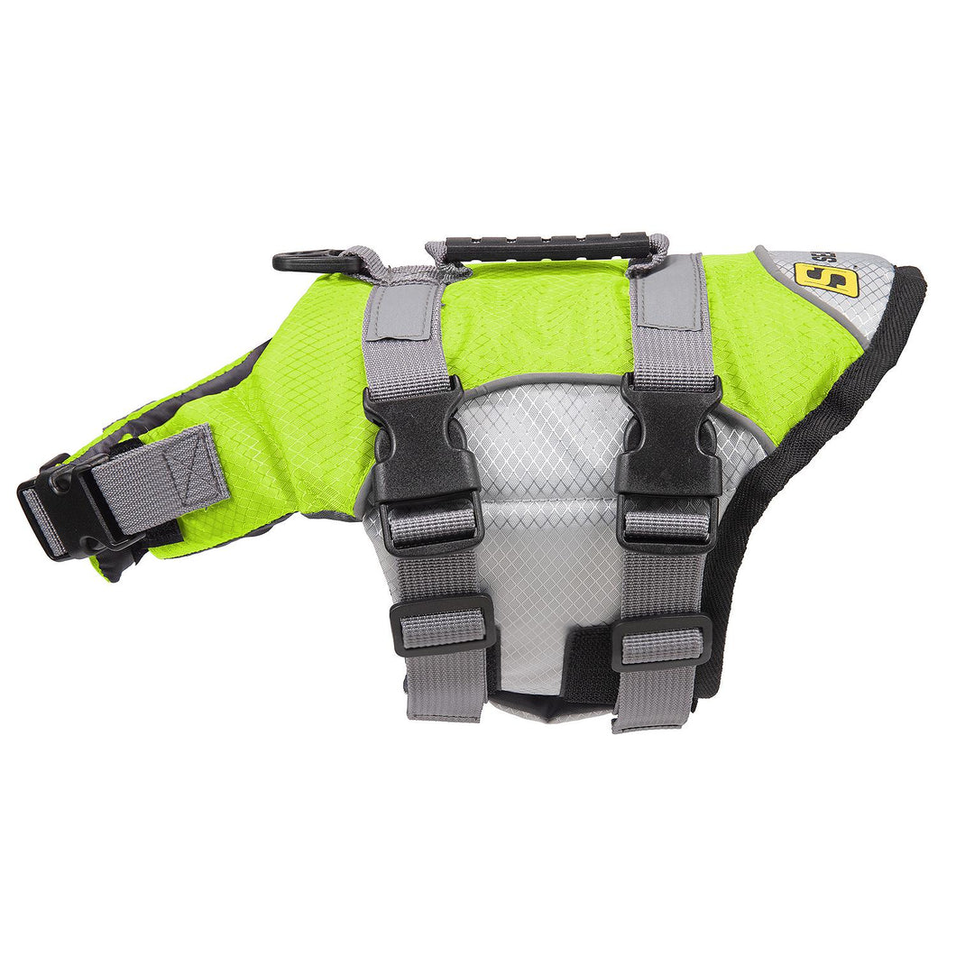 Seachoice 86281 Dog Life Jacket, Color: Green, Size: XS Default Title -Modern Boat Sales & Service