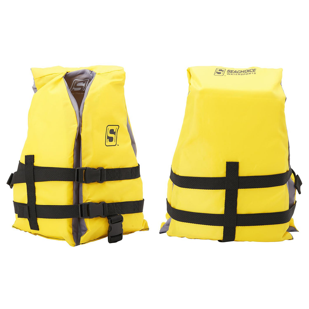 Seachoice General Purpose Life Vest, Child, Yellow, USCG/TC Approved -Modern Boat Sales & Service