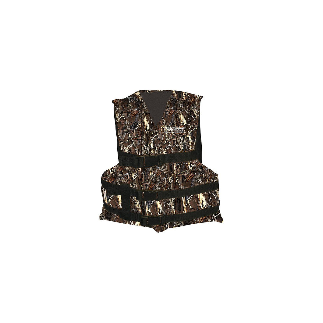 Seachoice 86550 Type III General Purpose Vest - Camouflage, Adult -Modern Boat Sales & Service