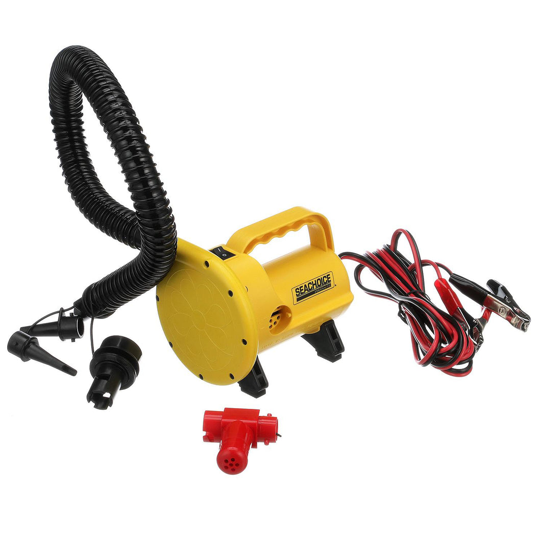 Seachoice 86987 12V High Pressure Portable Air Pump, For Boating and General Inflatables Default Title -Modern Boat Sales & Service