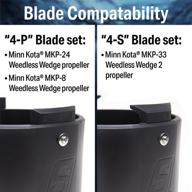 Seachoice 88736 Replacement Blade Set for 4