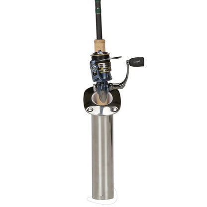 Seachoice Fishing Rod Holder, Cast Stainless Steel, 30 Degree Gunnel Mount -Modern Boat Sales & Service