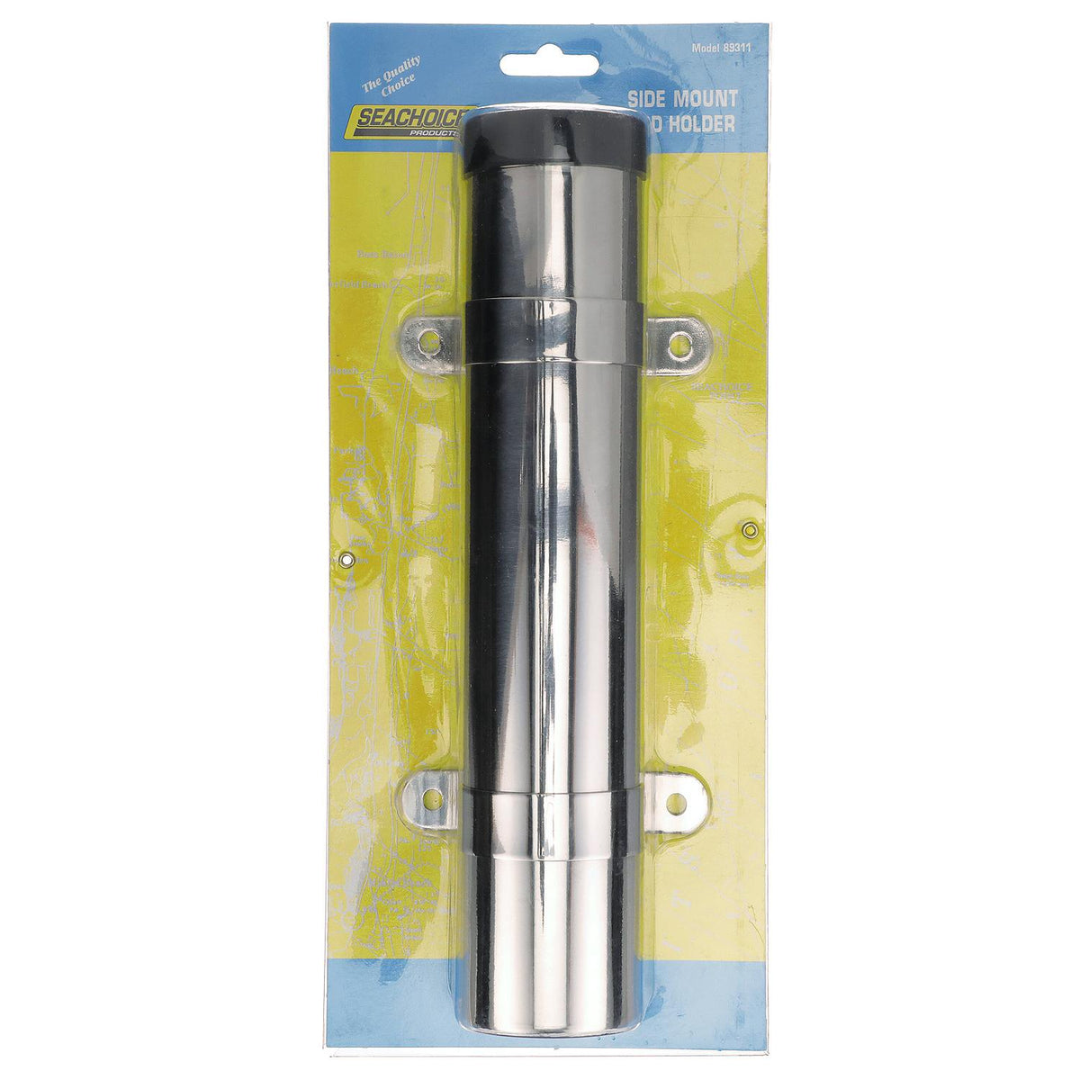 Seachoice Side Mount Rod Holder, Stainless Steel, 1-5/8 in. ID -Modern Boat Sales & Service