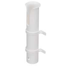 Seachoice Side Mount Rod Holder, PVC, White Default Title -Modern Boat Sales & Service