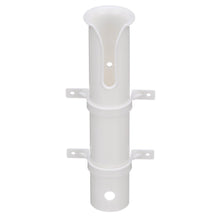 Seachoice Side Mount Rod Holder, PVC, White -Modern Boat Sales & Service