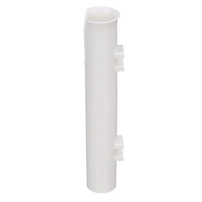 Seachoice Side Mount Rod Holder, Single, PVC, White -Modern Boat Sales & Service