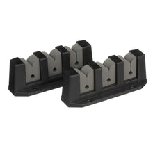Seachoice 89501 3-Rod Storage Holder, Black, ABS Plastic Default Title -Modern Boat Sales & Service