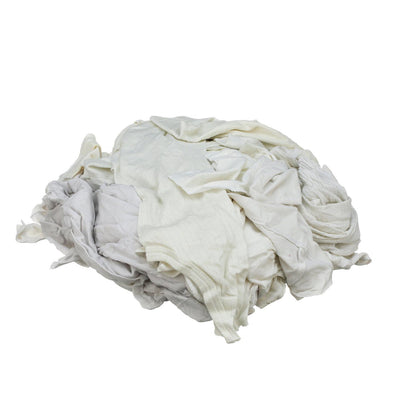 Seachoice Recycled White Knit Wiping Cloths, Low-Lint, 1 Lb. Box Default Title -Modern Boat Sales & Service
