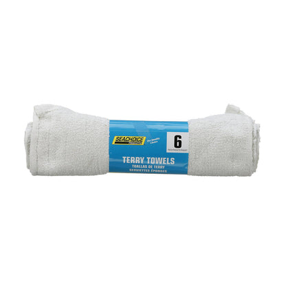 Seachoice Terry Towels, 14 in. X 17 in. Size, 6-Pack Roll -Modern Boat Sales & Service