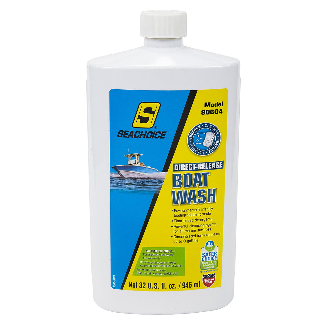 Seachoice 90604 Direct-Release Boat Wash, 32 Ounces Default Title -Modern Boat Sales & Service