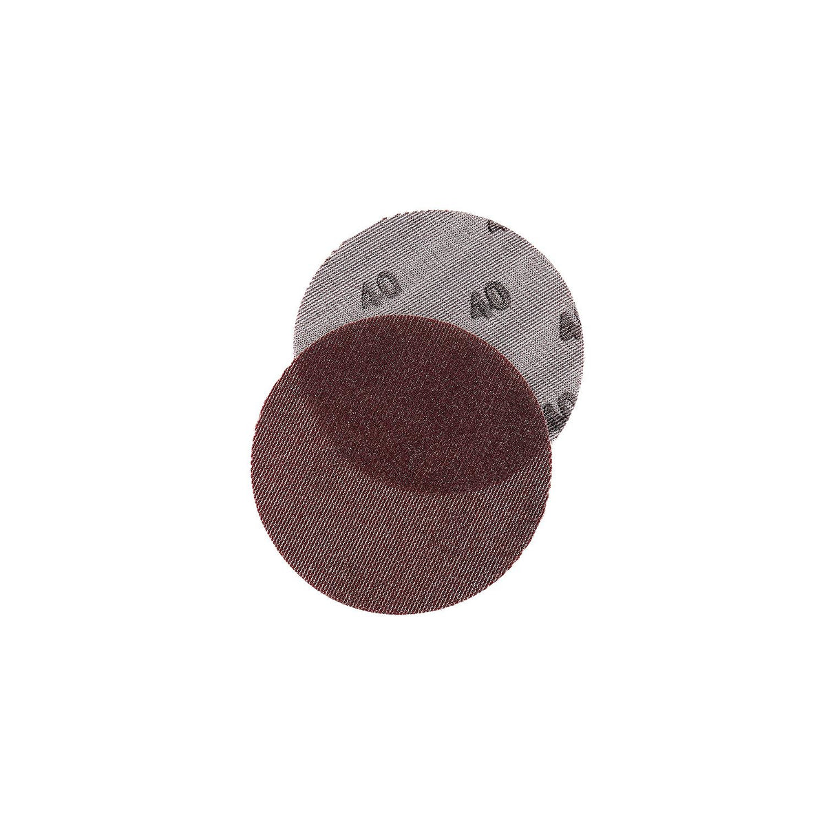 Seachoice 91916 Dust Free Aluminum Oxide Mesh Hook & Loop Discs - Closed Coat, Grade 40, Brown, 25/pk -Modern Boat Sales & Service