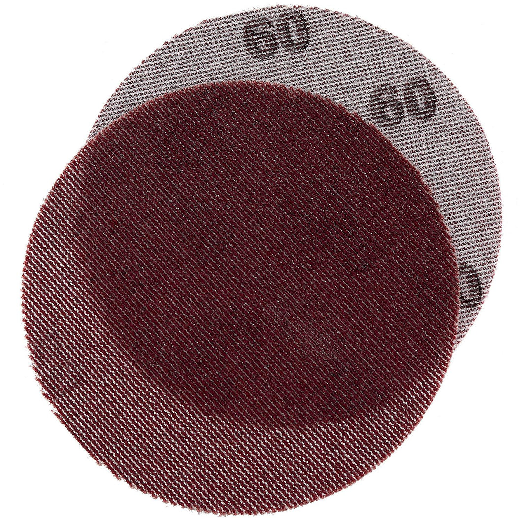 Seachoice 91917 Dust Free Aluminum Oxide Mesh Hook & Loop Discs - Closed Coat, Grade 60, Brown, 25/pk -Modern Boat Sales & Service
