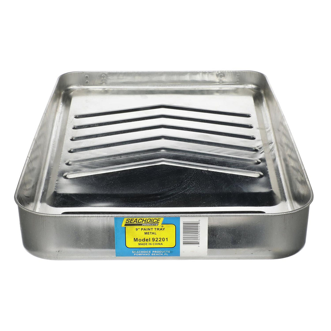 Seachoice Reusable Deluxe Angled Ribbed Paint Tray w/ Ladder Lock Legs, 9 In. Default Title -Modern Boat Sales & Service