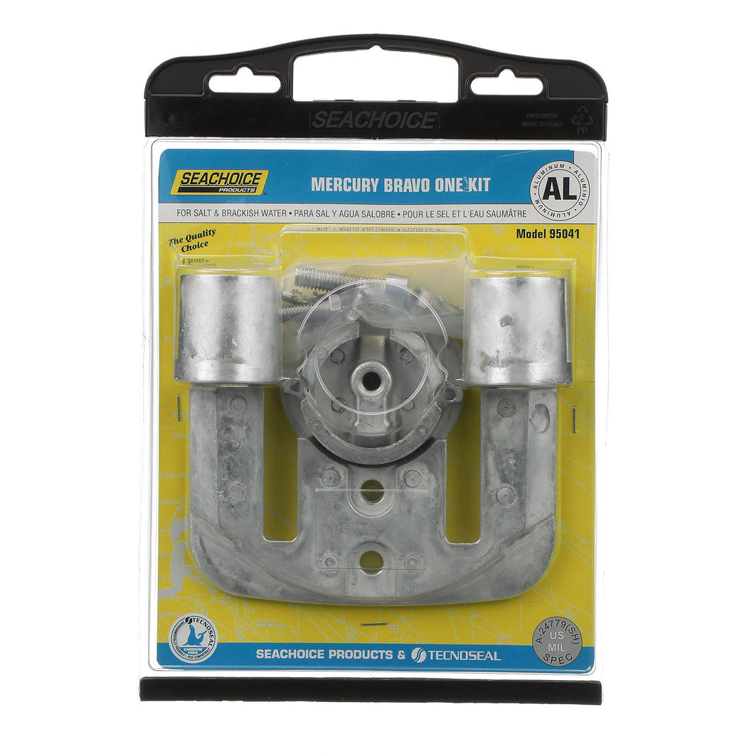 Seachoice 95041 Anode Kit, Mercruiser Bravo One, Aluminum, Cadmium-Free, Environmentally Friendly Default Title -Modern Boat Sales & Service