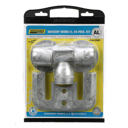 Seachoice 95081 Anode Kit, Mercruiser Bravo III (2004-Present), Aluminum, Cadmium-Free, Environmentally Friendly Default Title -Modern Boat Sales & Service