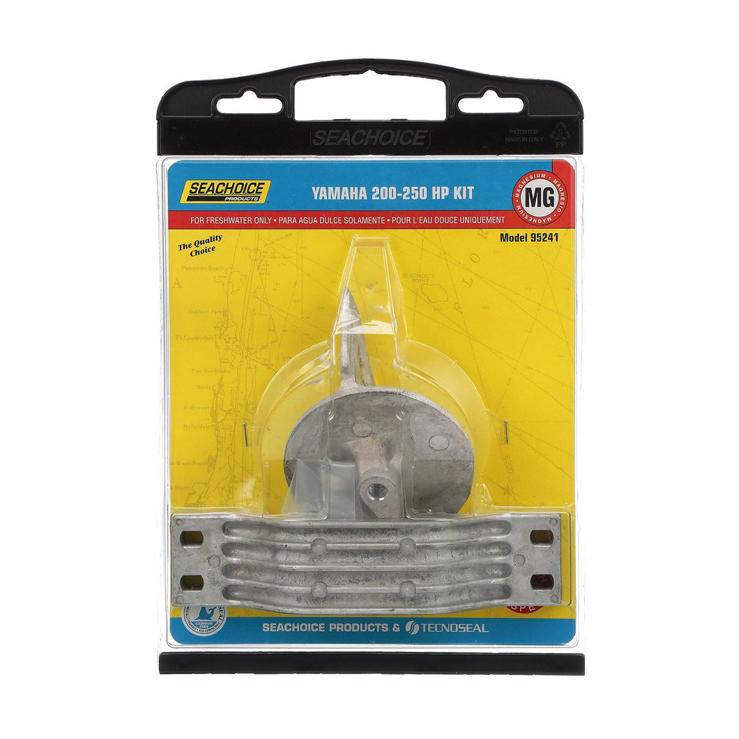 Seachoice Anode Kit, Yamaha 200-250hp, Magnesium, Fresh Water Use, Cadmium-Free, Environmentally Friendly Default Title -Modern Boat Sales & Service