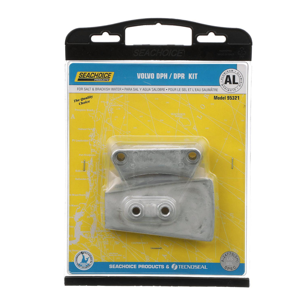 Seachoice Anode Kit, Volvo DPH/DPR Engines, Aluminum, Cadmium-Free, Environmentally Friendly Default Title -Modern Boat Sales & Service