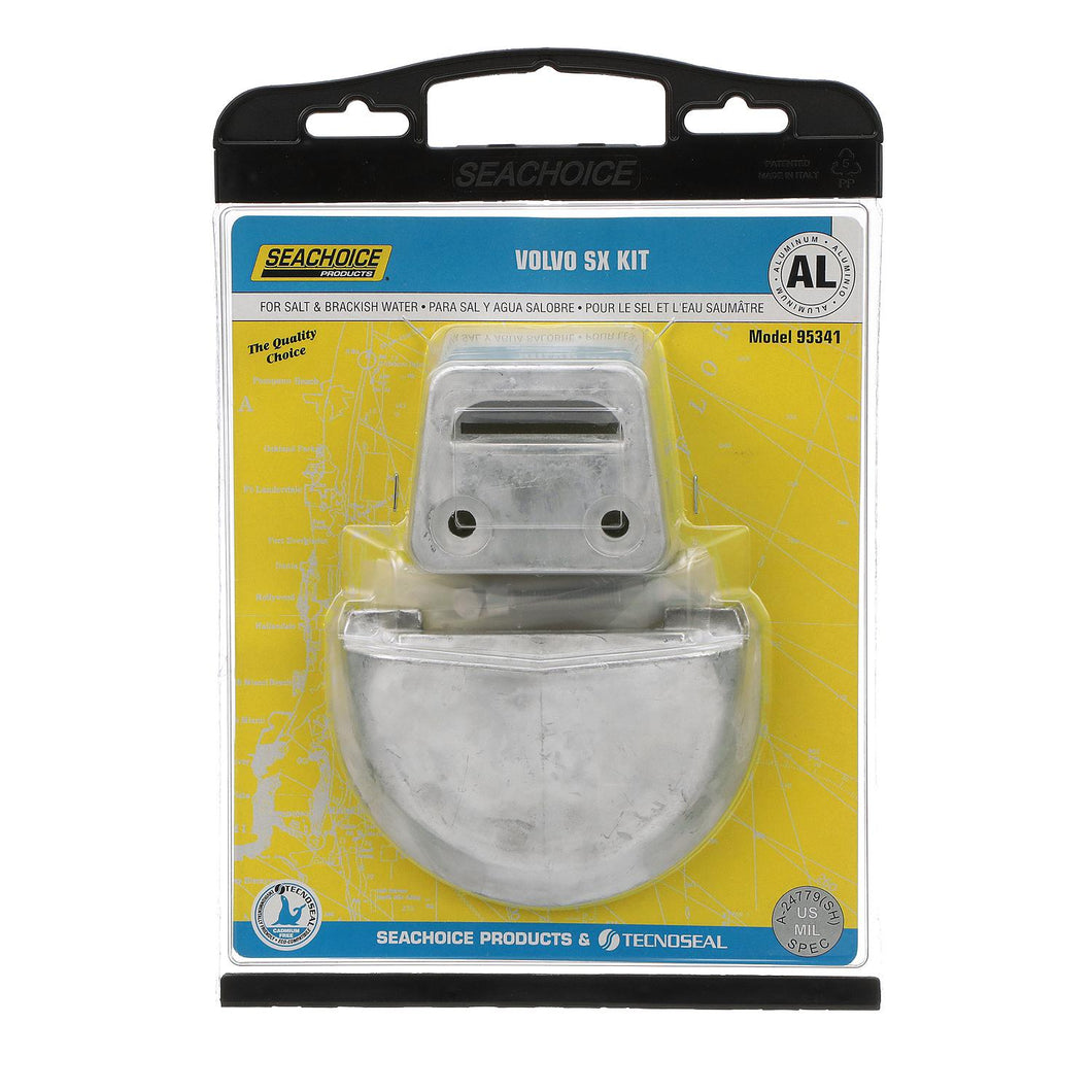 Seachoice Anode Kit, Volvo/OMC SX Engines, Aluminum, Cadmium-Free, Environmentally Friendly Default Title -Modern Boat Sales & Service