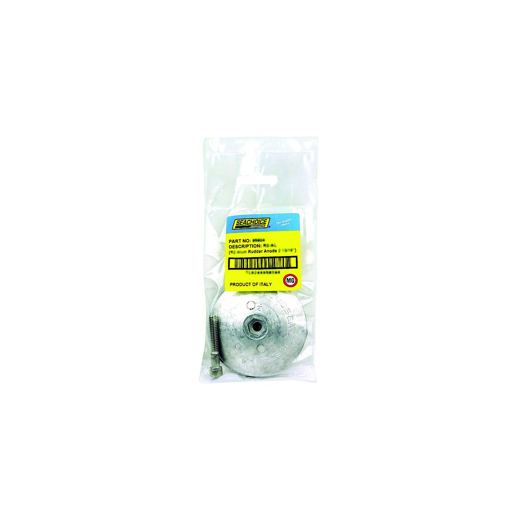 Seachoice 95608 Rudder & Trim Tab Anode w/Allen Screw, Magnesium, Model R4, Size 3-3/4