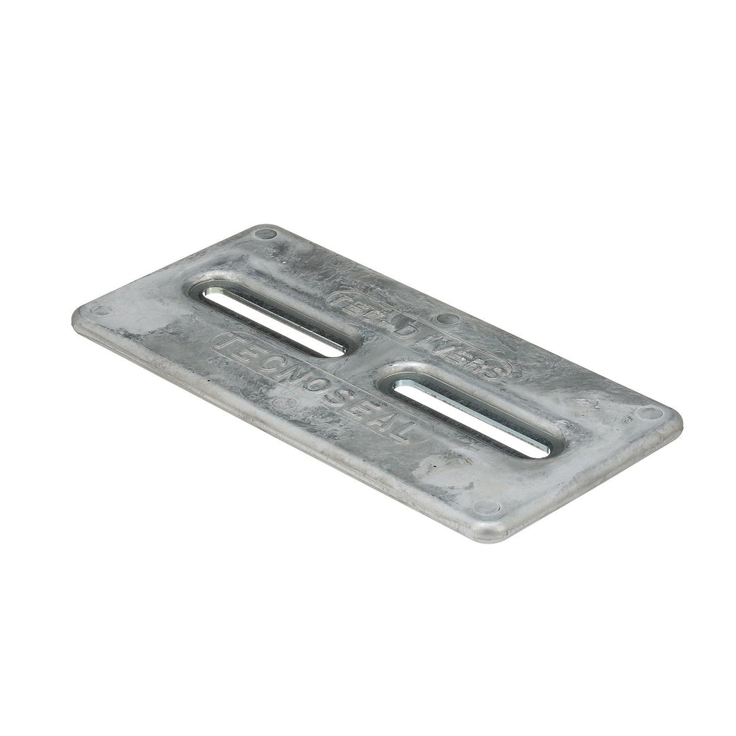 Seachoice Hull Plate Anode, Magnesium, Fresh Water Use, 12 in. X 5 in. X 1/2 in. Default Title -Modern Boat Sales & Service
