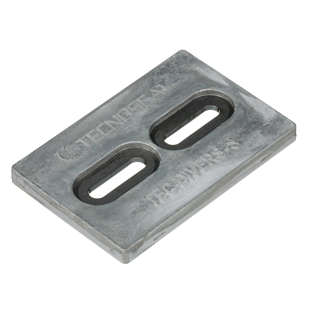 Seachoice Hull Plate Anode, Magnesium, Fresh Water Use, 6 in. X 4 in. X 1/2 in. Default Title -Modern Boat Sales & Service