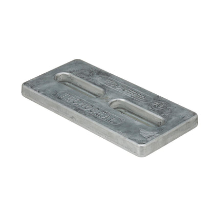 Seachoice Hull Plate Anode, Aluminum, 12 in. X 5 in. X 1 in. -Modern Boat Sales & Service