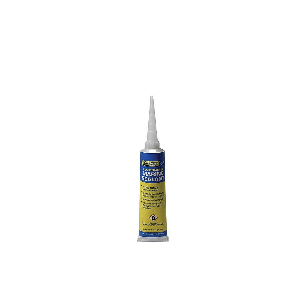 Seachoice 96881 Elastomeric White Marine Sealant, 3 oz. Default Title -Modern Boat Sales & Service
