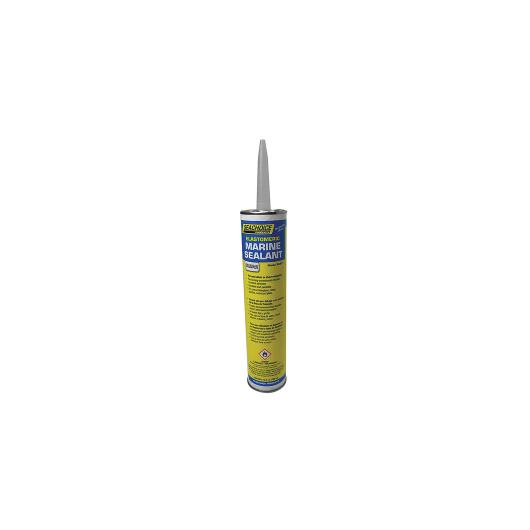 Seachoice 96911 Elastomeric Clear Marine Sealant, 10 oz. -Modern Boat Sales & Service