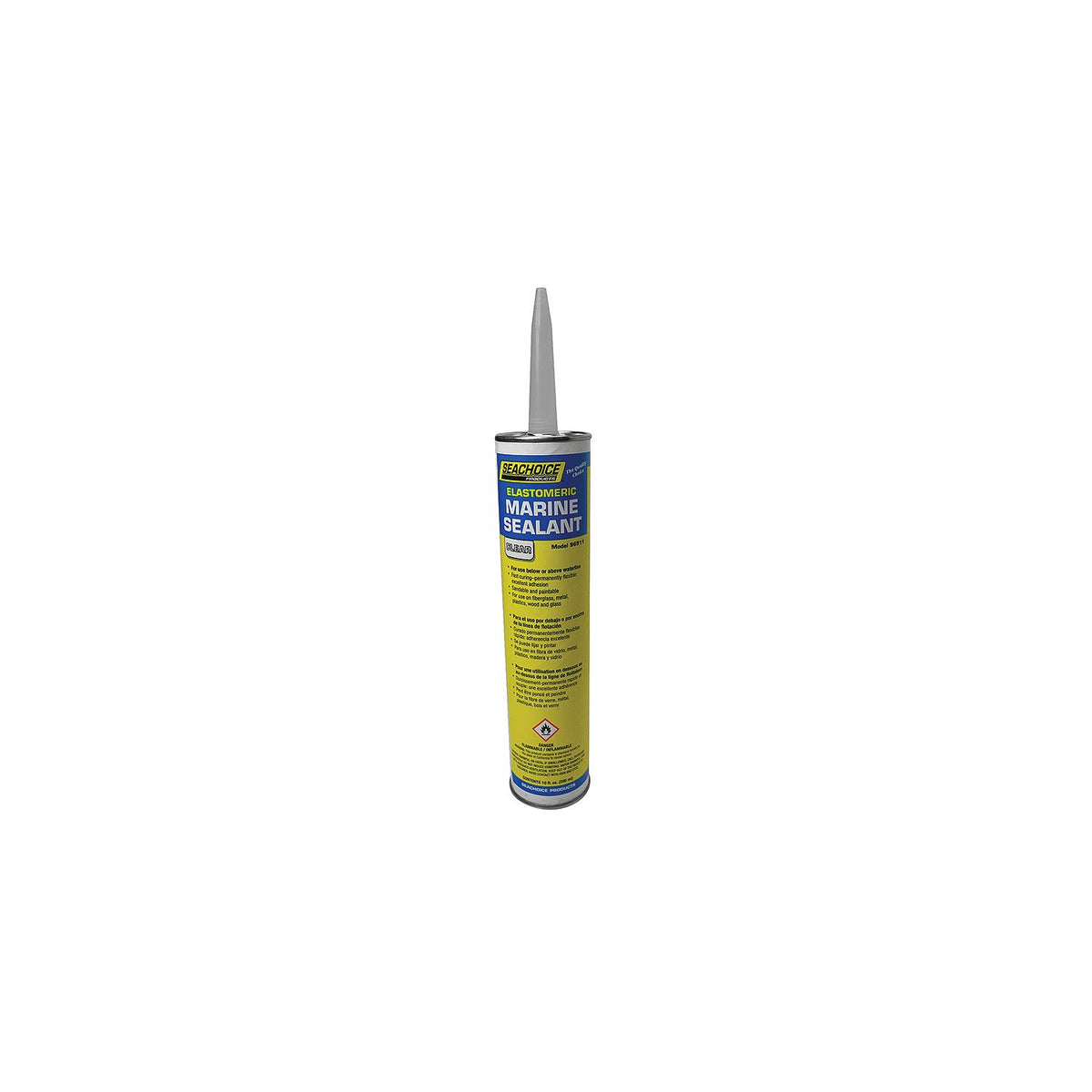 Seachoice 96901 Elastomeric White Marine Sealant, 10 oz. Default Title -Modern Boat Sales & Service