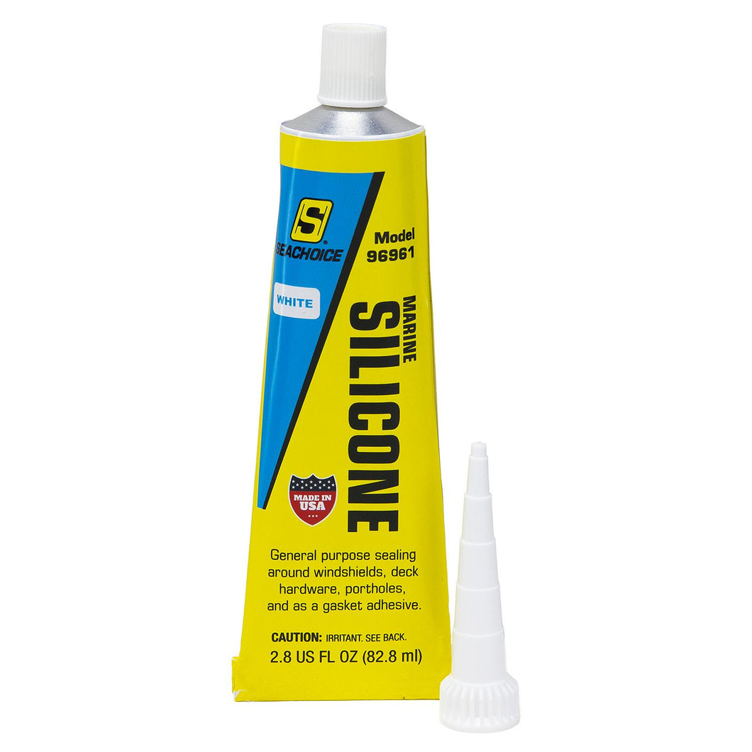 Seachoice 96961 Silicone High Performance White 2.8oz. Default Title -Modern Boat Sales & Service