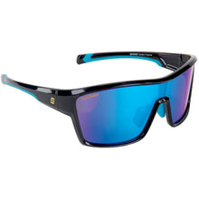 Seachoice 98817 "Nautilus" Polarized Sunglasses, Frame: Shiny Black, Lens: Blue Mirror -Modern Boat Sales & Service
