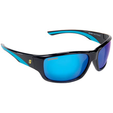 Seachoice 98820 "Neptune" Polarized Sunglasses, Frame: Shiny Black, Lens: Blue Mirror -Modern Boat Sales & Service