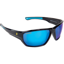 Seachoice 98826 "Rapids" Polarized Sunglasses, Frame: Shiny Black, Lens: Blue Mirror -Modern Boat Sales & Service