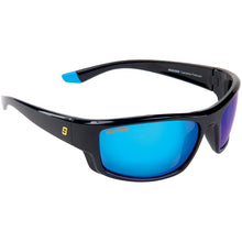Seachoice 98831 "Cascades" Polarized Sunglasses, Frame: Shiny Black, Lens: Blue Mirror -Modern Boat Sales & Service