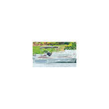 Carver A8SQ4893UB04 48 High 4 Bow Square Tube Pontoon UPS-able Bimini Top Kit,; 96"-102", Pacific Blue -Modern Boat Sales & Service