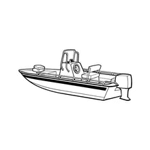 Carver 71224S11 V-Hull Center Console Shallow Draft Fishing, 24'6, Sun-DuraÂ® Mist Gray O/B w/Tie Down Kit -Modern Boat Sales & Service