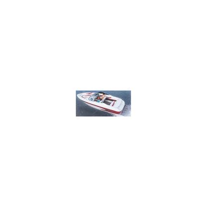 Carver 77118F10 V-Hull Runabouts With Windshield & Hand Or Bow Rails - (Including Eurostyle), 18'6, Poly-Flex II Slate Gray I/O w/Tie Down Kit -Modern Boat Sales & Service