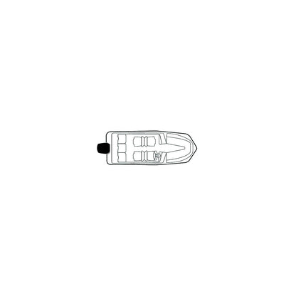 Carver 79004 Flex-Fit PROâ„¢ Poly-Flex II Tri-Hull or V-Hull Boats I/O or O/B, Slate Gray Default Title -Modern Boat Sales & Service