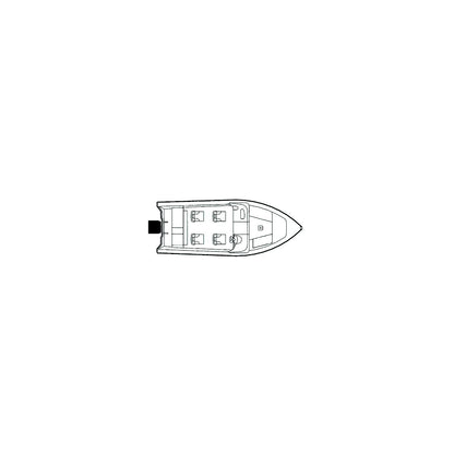 Carver 79003F02 Flex-Fit PROâ„¢ Poly-Flex II Fish & Ski Boats I/0 or O/B, Black -Modern Boat Sales & Service