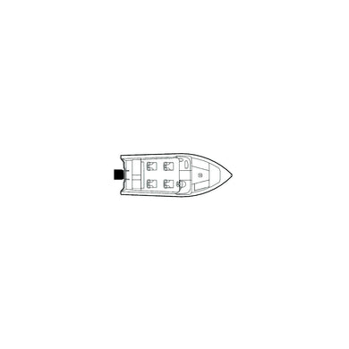 Carver 79003F02 Flex-Fit PROâ„¢ Poly-Flex II Fish & Ski Boats I/0 or O/B, Black -Modern Boat Sales & Service
