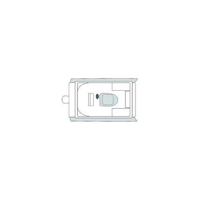 Carver 79009 Flex-Fit PROâ„¢ Poly-Flex II Pontoon Boat, Slate Gray -Modern Boat Sales & Service