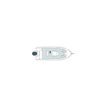 Carver 79011 Flex-Fit PROâ„¢ Poly-Flex II V-Hull Center Console, Slate Gray -Modern Boat Sales & Service