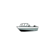 Carver 79020XS11 Aluminum Fishing With High Windshield - Mounted Forward, 20'6 O/B Extra Wide, Poly-Flex II Slate Gray Default Title -Modern Boat Sales & Service