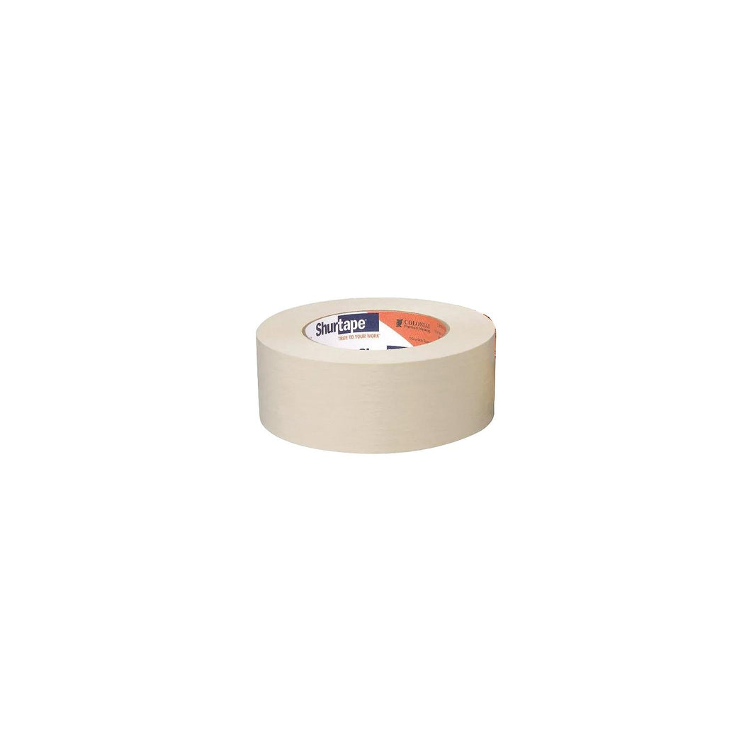 Shurtape 100749 ColonialÂ® Premium Grade, High Adhesion Masking Tape, 1-1/2
