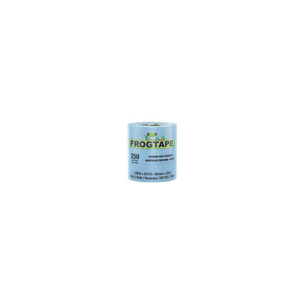 Shurtape 105330 FrogtapeÂ® 250 Blue Performance Grade Masking Tape, 3