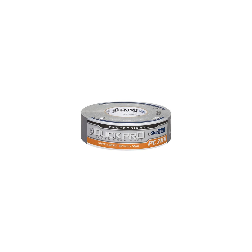 Shurtape 105458 PC 769 Duck ProÂ® Professional Grade Duct Tape, 1.88